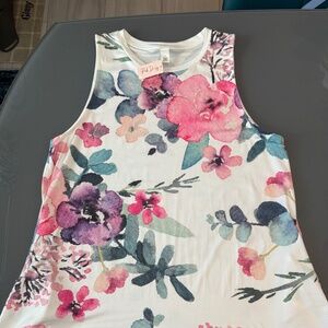 Scoop neck, sleeveless, a-line dress